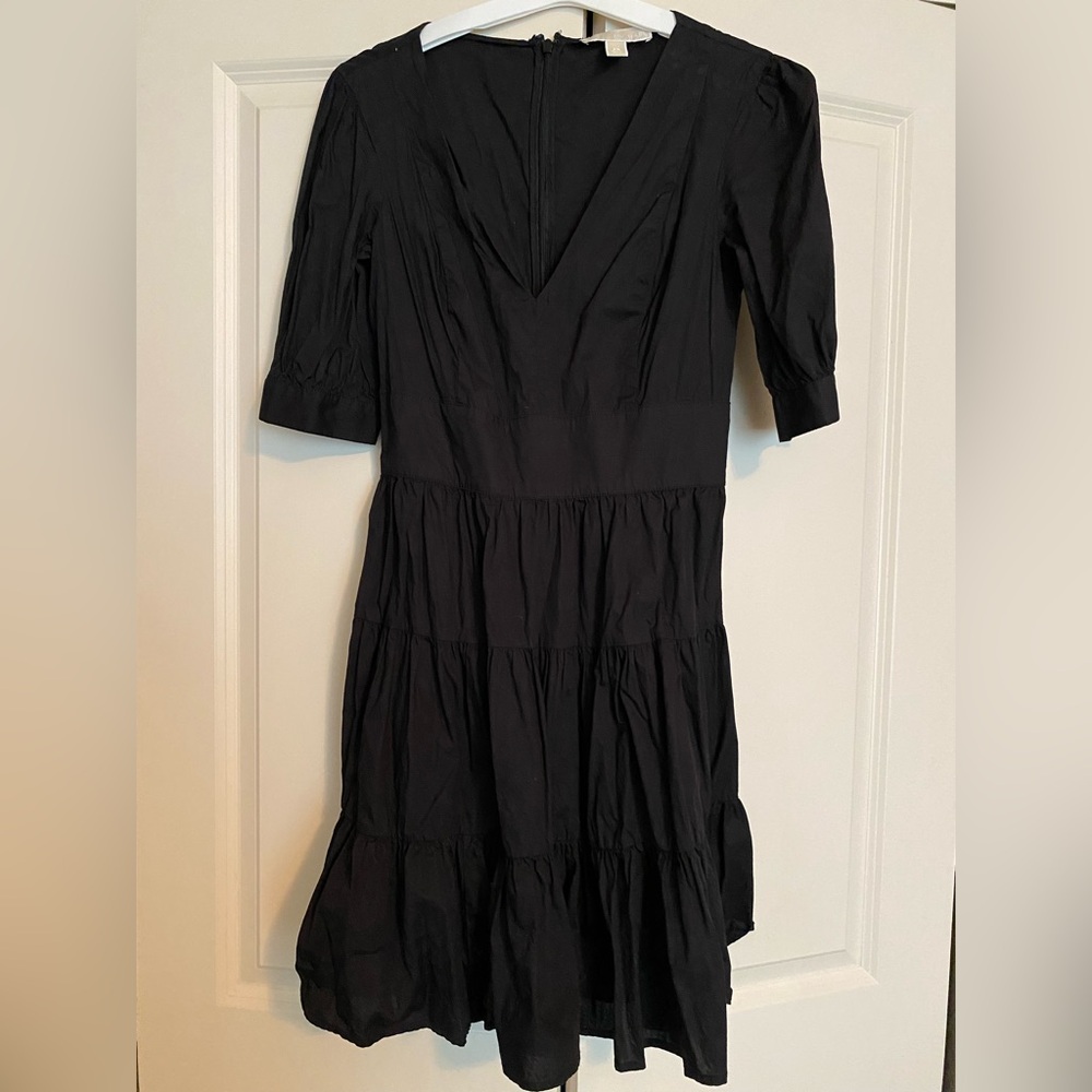 Michael Kors Black Long Sleeve Dress